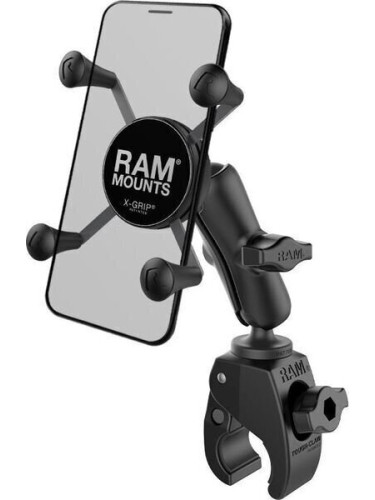 Ram Mounts X-Grip Phone Mount with RAM Tough-Claw Small Clamp Base