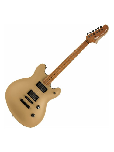 Fender Squier Contemporary Active Starcaster RMN Shoreline Gold Джаз китара