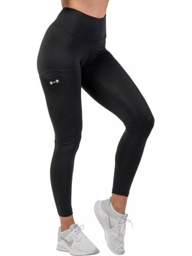 Nebbia Active High-Waist Smart Pocket Leggings Black L Фитнес панталон