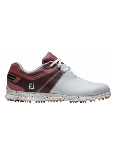 Footjoy Pro SL Sport Womens Golf Shoes White/Black/Burgundy 38,5