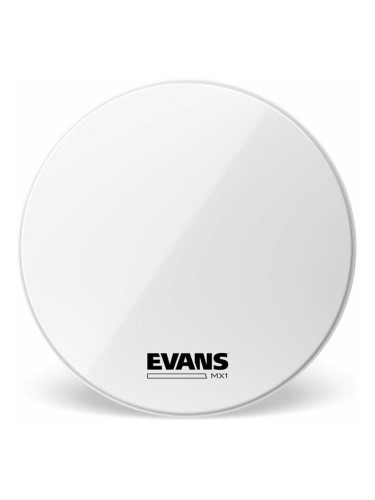 Evans BD20MX1W MX1 Marching Bass White 20" Кожа за оркестров барабан