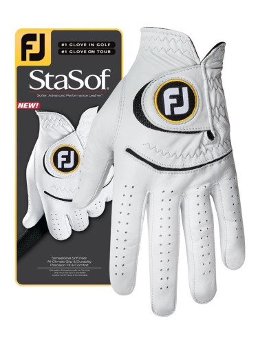 Footjoy StaSof Mens Golf Glove Pearl LH XL