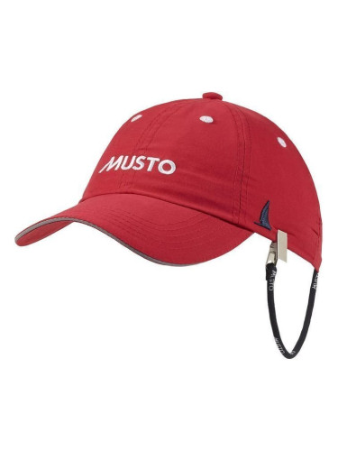 Musto Essential Fast Dry Crew Шапка с козирка True Red