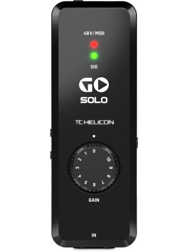 TC Helicon GO-SOLO iOS и Android аудио интерфейс