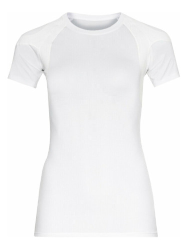 Odlo Women's Active Spine 2.0 Running T-shirt White XS Тениска с къс ръкав за бягане