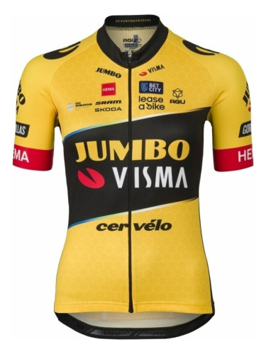 AGU Replica SS Team Jumbo-Visma Women Джърси Yellow XL