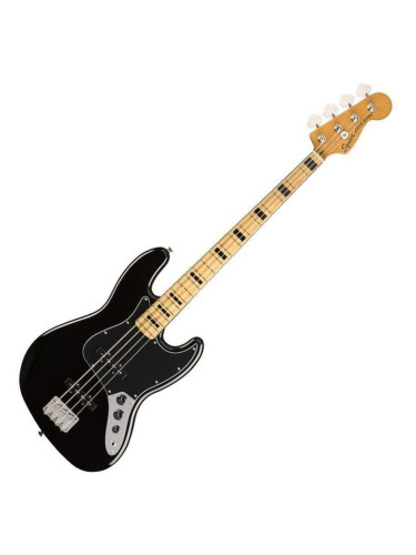 Fender Squier Classic Vibe '70s Jazz Bass MN Black Електрическа бас китара