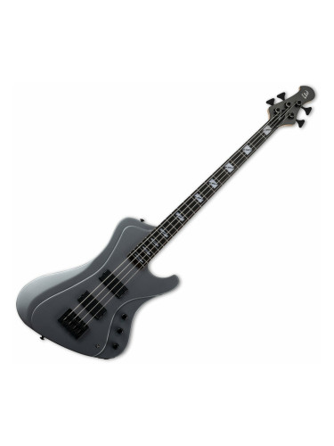 ESP LTD JC-4 John Campbell Dark Grey Metallic Satin Електрическа бас китара