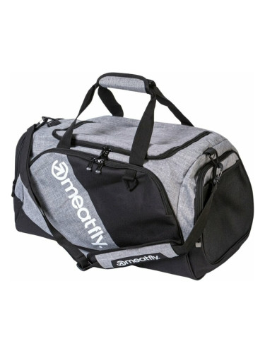 Meatfly Rocky Дъфел чанта Black/Grey 30 L