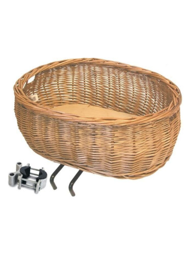 Basil Pluto Dog Bicycle Basket Кошница за велосипед Nature