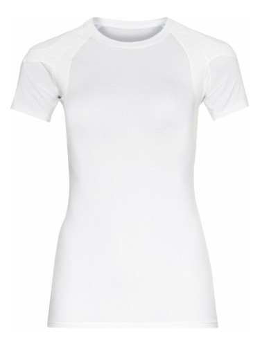 Odlo Women's Active Spine 2.0 Running T-shirt White L Тениска с къс ръкав за бягане