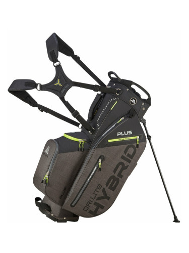 Big Max Dri Lite Hybrid Plus Чантa за голф Black/Storm Charcoal/Lime