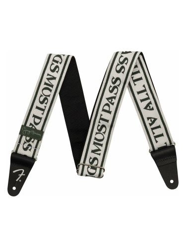 Fender George Harrison All Things Must Pass Logo Strap Колан за китара White