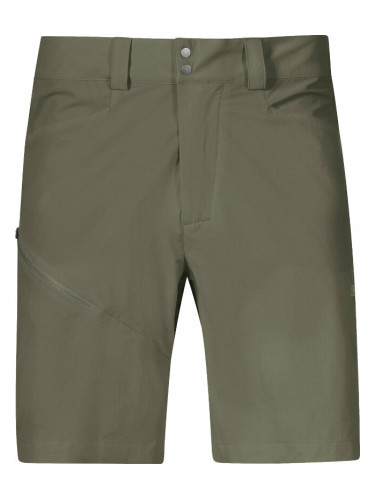 Bergans Vandre Light Softshell Shorts Men Green Mud 48 Къси панталонки