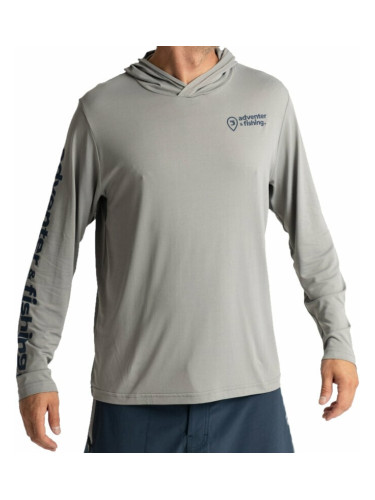 Adventer & fishing Суитчер Functional Hooded UV T-shirt Limestone S