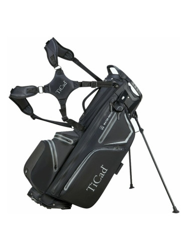 Ticad Hybrid Stand Bag Premium Waterproof Black Чантa за голф