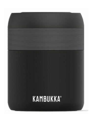 Kambukka Bora Matte Black 600 ml Термос за храна