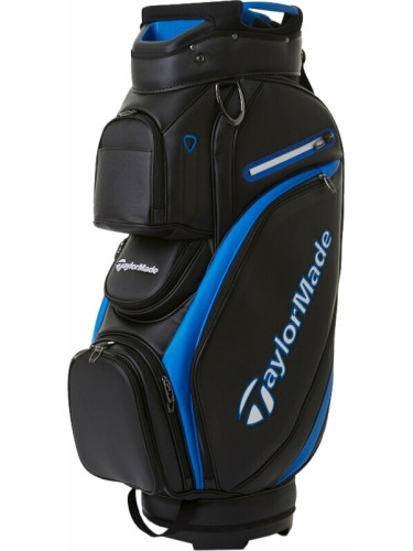 TaylorMade Deluxe Cart Bag Black/Blue Чантa за голф