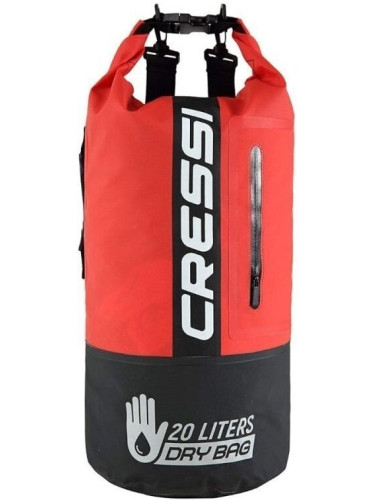 Cressi Dry Bag Bi-Color Black/Red 20L
