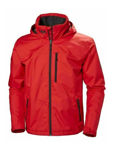 Helly Hansen Яке Men's Crew Hooded Sailing Jacket Red L