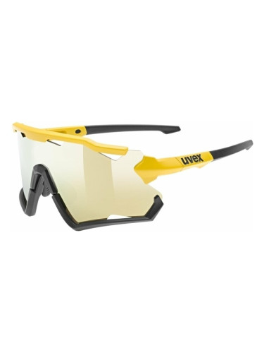 UVEX Sportstyle 228 Sunbee/Black Matt/Mirror Yellow Колоездене очила