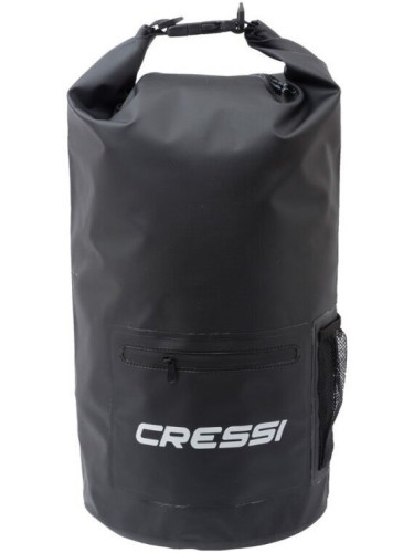 Cressi Dry Zip Black 20 L Водоустойчива чанта