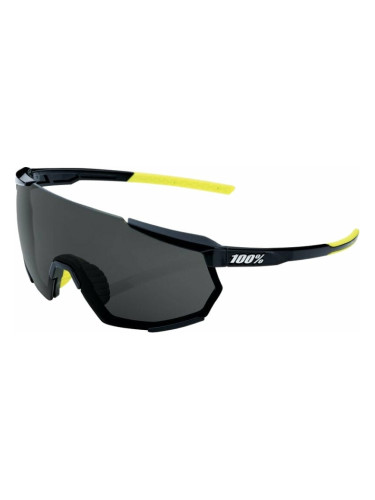 100% Racetrap 3.0 Gloss Black/Smoke Колоездене очила