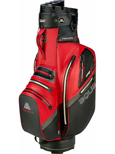 Big Max Aqua Silencio 4 Organizer Red/Black Чантa за голф
