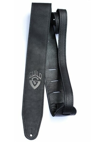 Guild Strap Standard Leather Каишка за китара Black