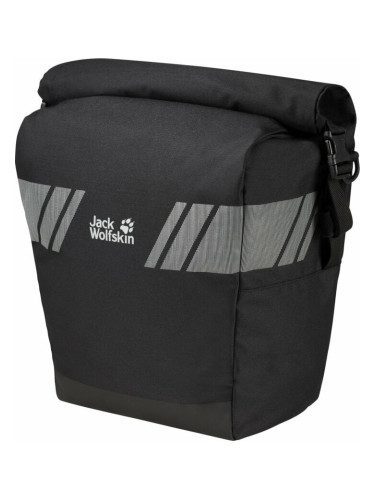 Jack Wolfskin Rack Чанта за багажник на велосипед Black 22 L