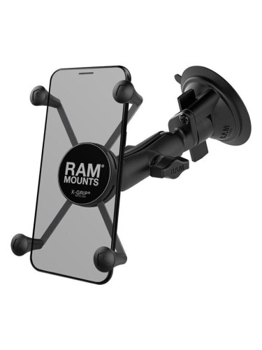 Ram Mounts X-Grip Large Phone Mount RAM Twist-Lock Suction Cup Base притежател