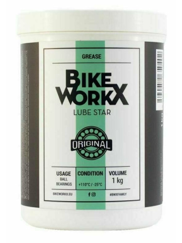 BikeWorkX Lube Star Original 1 kg Почистване и поддръжка на велосипеди