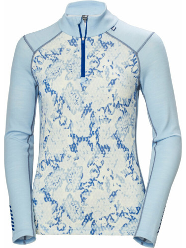 Helly Hansen W Lifa Merino Midweight 2-in-1 Graphic Half-zip Baby Trooper Floral Cross XS Tермобельо