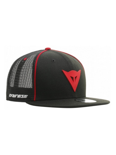 Dainese 9Fifty Trucker Black/Red UNI Шапка