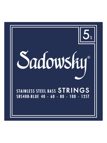 Sadowsky Blue Label SBS-40B Струни за 5-струнна бас китара