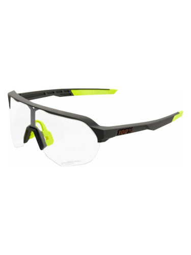 100% S2 Soft Tact Cool Grey/Photochromic Колоездене очила