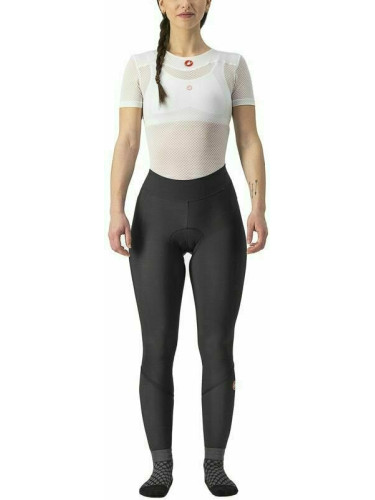 Castelli Velocissima Thermal Tight Black/Black Reflex S Шорти за колоездене