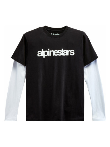 Alpinestars Stack LS Knit Black/White S Тениска