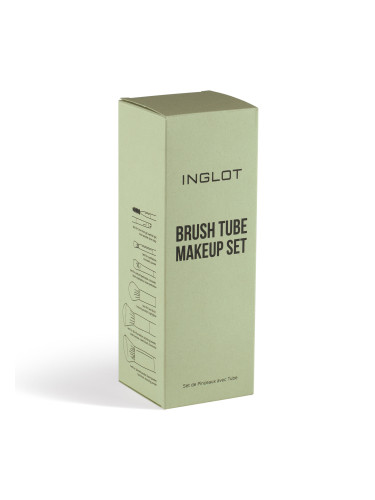 INGLOT Brush Tube Makeup Set (Green) INGLOT Комплект дамски  