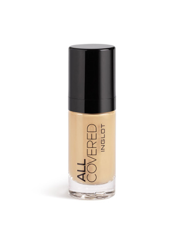 INGLOT All Covered Face Foundation Фон дьо тен флуид  30ml