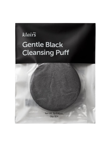 KLAIRS Gentle Black Cleansing Puff  Гъби за лице дамски  