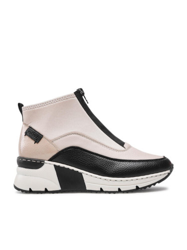 Rieker Сникърси N6352-60 Бежов