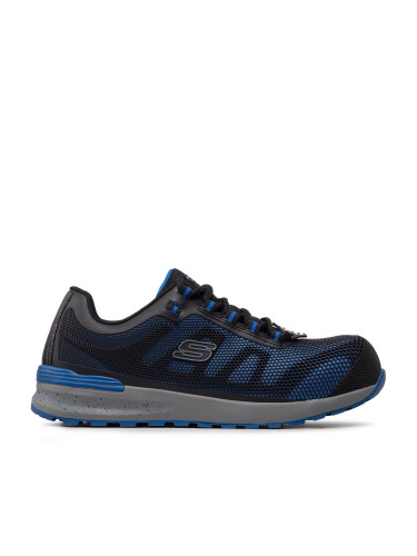 Обувки Skechers Bulklin 77180EC/BLU Черен