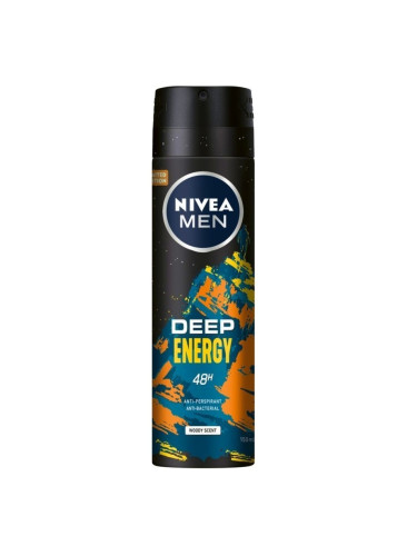 NIVEA  Men Deep Energy Anti-Perspirant Део спрей мъжки 150ml