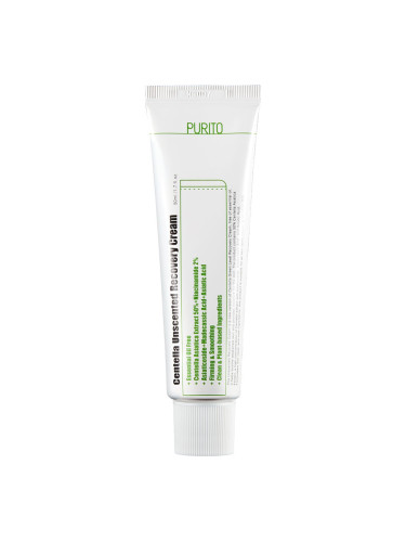 PURITO Centella Unscented Recovery Cream Дневен крем дамски 50ml