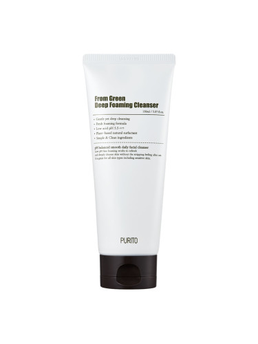 PURITO From Green Deep Foaming Cleanser Почистваща пяна дамски 150ml