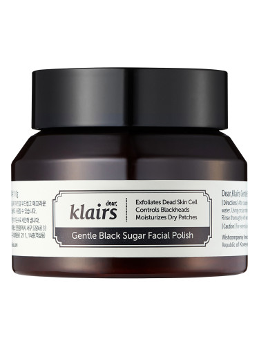 KLAIRS Gentle Black Sugar Facial Polish Ексфолиант за лице дамски 110gr