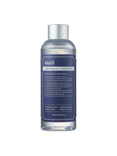 KLAIRS Supple Preparation Unscented Toner  Тоник дамски 180ml