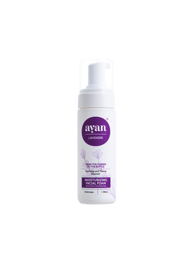 AYAN Moisturizing Facial Foam Почистваща пяна унисекс 150ml