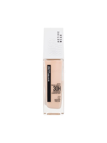 Maybelline Superstay Active Wear 30H Фон дьо тен за жени 30 ml Нюанс 02 Naked Ivory Porcelaine